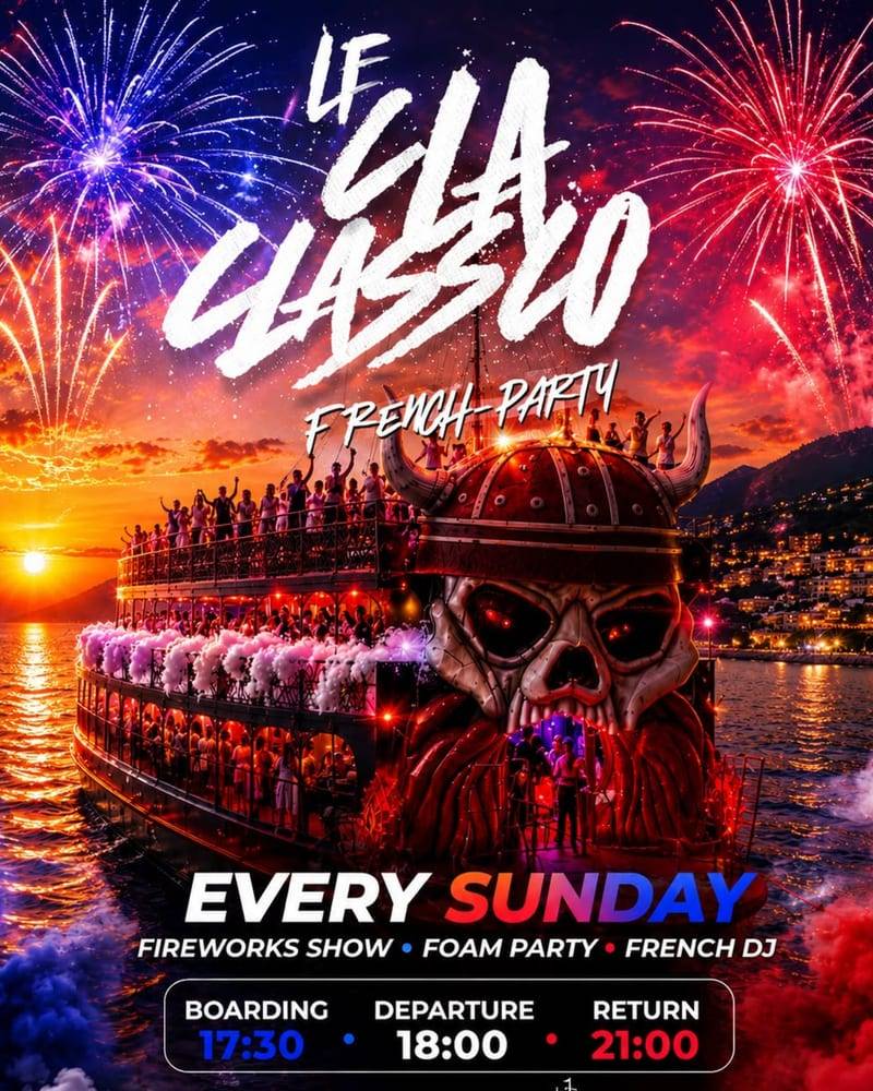 Le Classico - French Boat Party – official poster
